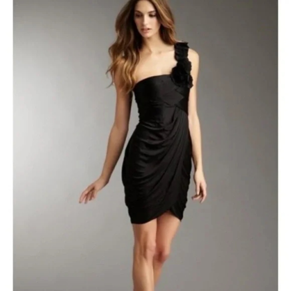 BCBG MaxAzria Addison Black Dress